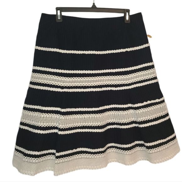 Talbots Dresses & Skirts - Talbots Midi striped fall Skirt
